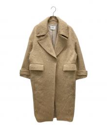 Ameri（アメリ）の古着「3WAY OVAL SHAGGY COAT」｜ベージュ