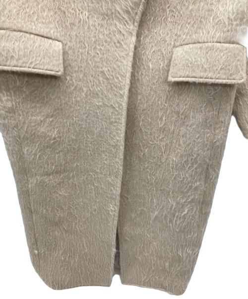 Ameri（アメリ）Ameri (アメリ) 3WAY OVAL SHAGGY COAT ベージュ サイズ:Fの古着・服飾アイテム