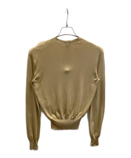 THE ROW（ザ ロウ）THE ROW (ザ ロウ) シルクニット ベージュ サイズ:xsの古着・服飾アイテム