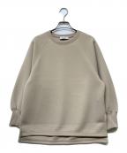 La TOTALITEラ ト―タリテ）の古着「ダンボールロングプルオーバー」｜ベージュ