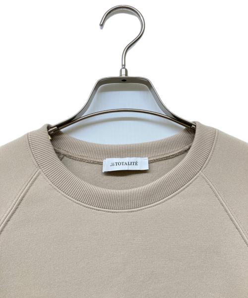 La TOTALITE（ラ ト―タリテ）La TOTALITE (ラ ト―タリテ) ダンボールロングプルオーバー ベージュ サイズ:-の古着・服飾アイテム