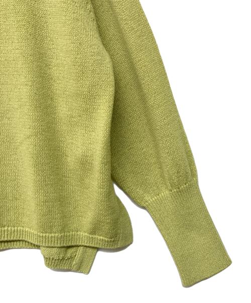 IENA（イエナ）IENA (イエナ) コットンナイロンテープヤーンプルオーバー グリーン サイズ:‐の古着・服飾アイテム