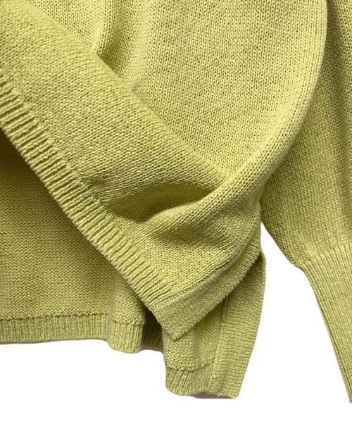 IENA（イエナ）IENA (イエナ) コットンナイロンテープヤーンプルオーバー グリーン サイズ:‐の古着・服飾アイテム