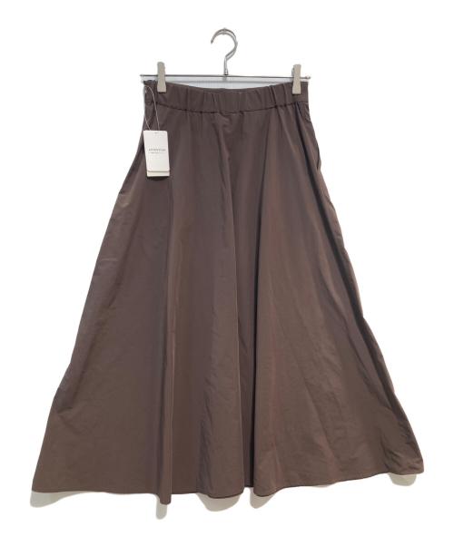 JOURNAL STANDARD（ジャーナルスタンダード）JOURNAL STANDARD (ジャーナルスタンダード) マットメモリーサーキュラースカート ブラウン サイズ:38 未使用品の古着・服飾アイテム
