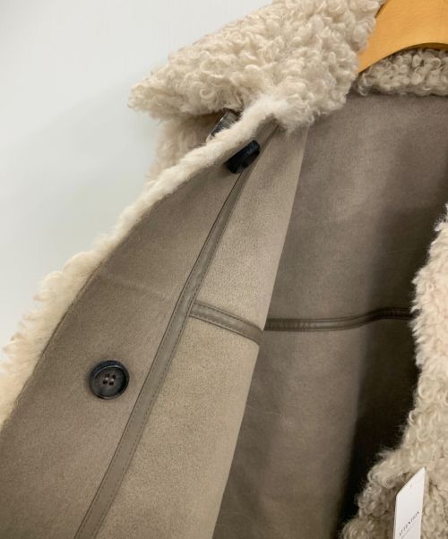 urbancode（アーバンコード）urbancode (アーバンコード) カーリーファーコート リバーシブル ベージュ サイズ:Fの古着・服飾アイテム