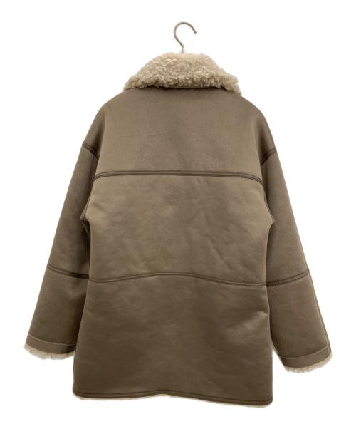 urbancode（アーバンコード）urbancode (アーバンコード) カーリーファーコート リバーシブル ベージュ サイズ:Fの古着・服飾アイテム