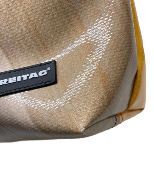 FREITAG（フライターグ）FREITAG (フライターグ) 2WAYショルダーバッグ ボルドー×アイボリーの古着・服飾アイテム