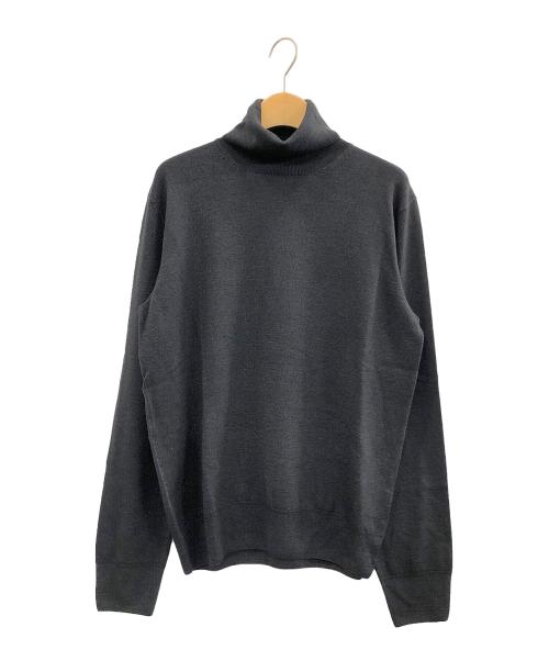 Cruciani（クルチアーニ）Cruciani (クルチアーニ) 27ゲージウールタートルネックニット グレー サイズ:ＳＩＺＥ４８の古着・服飾アイテム