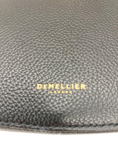DEMELLIER（デメリエー）DEMELLIER (デメリエー) Lausanne ラウンド型ショルダーバッグ ブラックの古着・服飾アイテム
