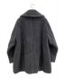 ANAYI (アナイ) カーリーウールミドルＡラインコート グレー サイズ:36：17000円