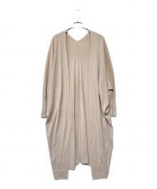 SOEJU（ソージュ）の古着「ロングカーディガン」｜ベージュ