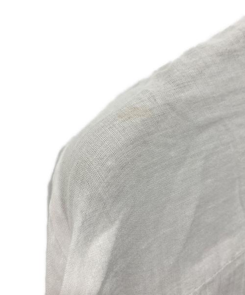 mizuiro-ind（ミズイロインド）mizuiro-ind (ミズイロインド) シャツワンピース ホワイト サイズ:FREEの古着・服飾アイテム