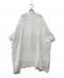 mizuiro-ind (ミズイロインド) シャツワンピース ホワイト サイズ:FREE：5000円