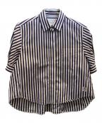 sacai×THOMAS MASONサカイ×トーマスメイソン）の古着「ストライプシャツ」｜ネイビー