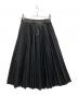 sacai (サカイ) バンダナプリントプリーツスカート ブラック サイズ:1：15000円