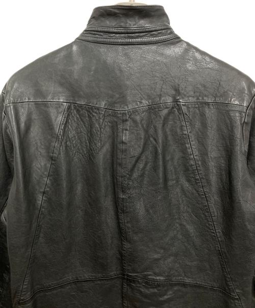 JULIUS（ユリウス）JULIUS (ユリウス) ラムレザージャケット ブラック サイズ:ＳＩＺＥ2の古着・服飾アイテム