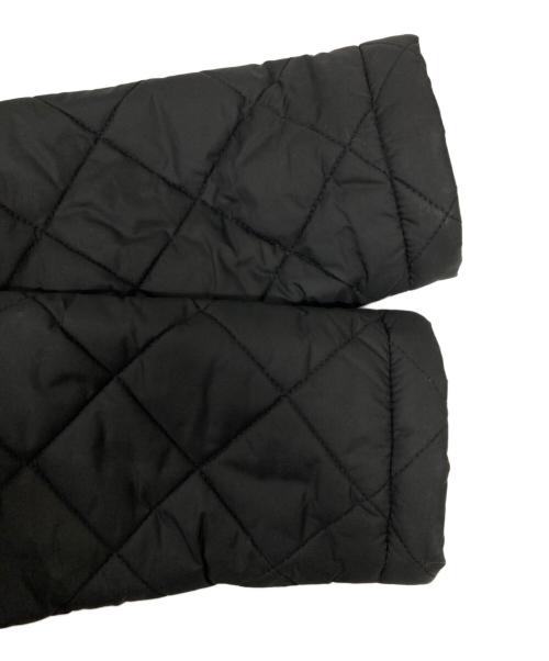 MACKINTOSH SCOTLAND（マッキントッシュスコットランド）MACKINTOSH SCOTLAND (マッキントッシュスコットランド) 裏ボアフーデッドキルティングコート ブラック サイズ:36の古着・服飾アイテム