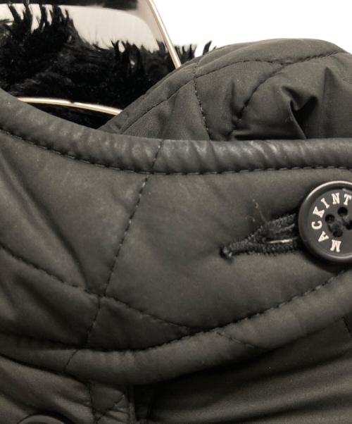 MACKINTOSH SCOTLAND（マッキントッシュスコットランド）MACKINTOSH SCOTLAND (マッキントッシュスコットランド) 裏ボアフーデッドキルティングコート ブラック サイズ:36の古着・服飾アイテム