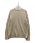 BROOKS BROTHERS（ブルックスブラザーズ）の古着「クルーネックニット」｜ベージュ