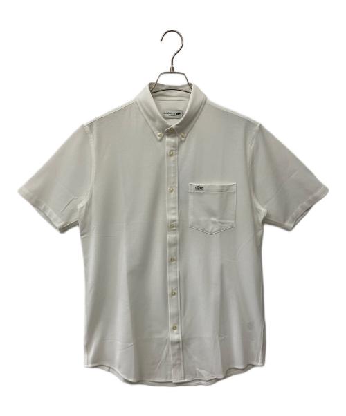 LACOSTE（ラコステ）LACOSTE (ラコステ) 半袖シャツ ホワイト サイズ:40の古着・服飾アイテム