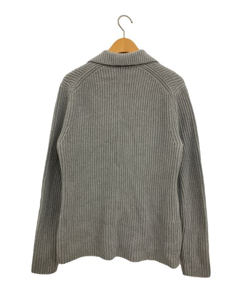 POLO RALPH LAUREN（ポロ・ラルフローレン）POLO RALPH LAUREN (ポロ・ラルフローレン) ニットジャケット グレー サイズ:US/Mの古着・服飾アイテム