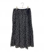 house of lotusハウスオブロータス）の古着「コットンスカート」｜ブラック
