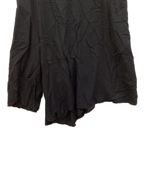 yohji yamamoto+noir（ヨウジヤマモトプリュスノアール）yohji yamamoto+noir (ヨウジヤマモトプリュスノアール) ノースリーブアシンメトリーワンピース ブラック サイズ:1の古着・服飾アイテム