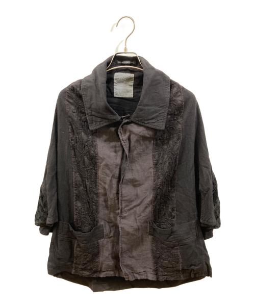 YOHJI YAMAMOTO（ヨウジヤマモト）YOHJI YAMAMOTO (ヨウジヤマモト) スナップボタンデザインジャケット ブラック サイズ:Sの古着・服飾アイテム