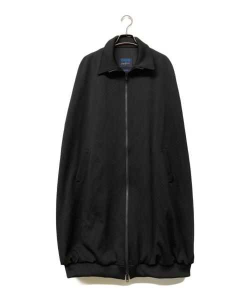 REGULATION Yohji Yamamoto（レギュレーションヨウジヤマモト）REGULATION Yohji Yamamoto (レギュレーションヨウジヤマモト) ノースリーブハーフジップコート ブラック サイズ:Ｍの古着・服飾アイテム