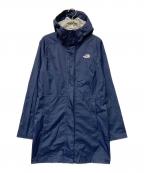 THE NORTH FACEザ ノース フェイス）の古着「ロゴ刺繍ナイロンコート」｜ネイビー