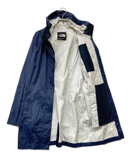 THE NORTH FACE（ザ ノース フェイス）THE NORTH FACE (ザ ノース フェイス) ロゴ刺繍ナイロンコート ネイビー サイズ:Sの古着・服飾アイテム
