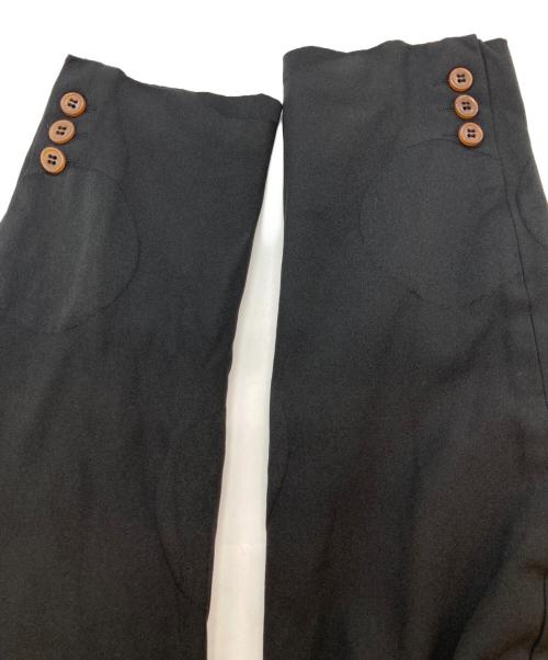 COMME des GARCONS HOMME PLUS（コムデギャルソンオムプリュス）COMME des GARCONS HOMME PLUS (コムデギャルソンオムプリュス) ポリ縮絨ジップデザインジャケット ブラック サイズ:Sの古着・服飾アイテム