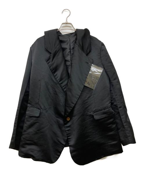 COMME des GARCONS（コムデギャルソン）COMME des GARCONS (コムデギャルソン) 変形テーラードジャケット ブラック サイズ:Sの古着・服飾アイテム