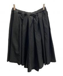 COMME des GARCONS COMME des GARCONS（コムデギャルソン コムデギャルソン）の古着「変形プリーツスカートパンツ」｜ブラック