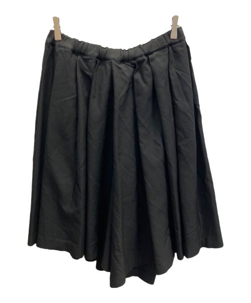 COMME des GARCONS COMME des GARCONS（コムデギャルソン コムデギャルソン）COMME des GARCONS COMME des GARCONS (コムデギャルソン コムデギャルソン) 変形プリーツスカートパンツ ブラック サイズ:Ｓの古着・服飾アイテム