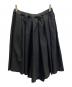 COMME des GARCONS COMME des GARCONS（コムデギャルソン コムデギャルソン）の古着「変形プリーツスカートパンツ」｜ブラック