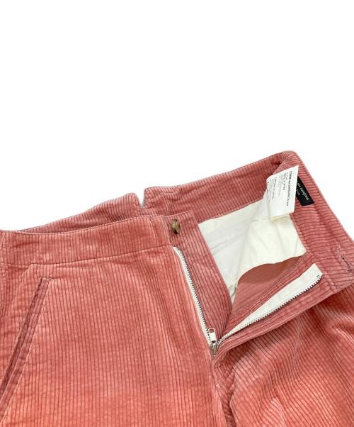 COMME des GARCONS HOMME PLUS（コムデギャルソンオムプリュス）COMME des GARCONS HOMME PLUS (コムデギャルソンオムプリュス) コーデュロイクロップドパンツ ピンク サイズ:XSの古着・服飾アイテム