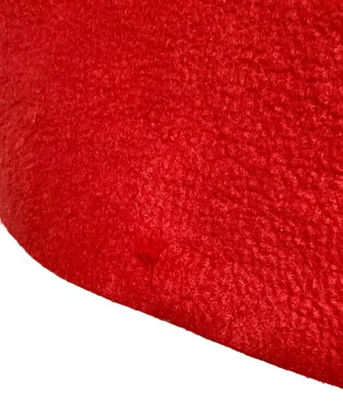 COMME des GARCONS HOMME PLUS（コムデギャルソンオムプリュス）COMME des GARCONS HOMME PLUS (コムデギャルソンオムプリュス) ワイドウールフェルトパンツ レッド サイズ:ＳＩＺＥ　ＸＳ　の古着・服飾アイテム