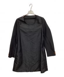 COMME des GARCONS HOMME PLUS（コムデギャルソンオムプリュス）の古着「ラメ糸プルオーバージャケット」｜ブラック