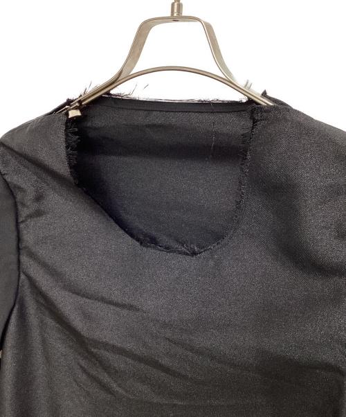 COMME des GARCONS HOMME PLUS（コムデギャルソンオムプリュス）COMME des GARCONS HOMME PLUS (コムデギャルソンオムプリュス) ラメ糸プルオーバージャケット ブラック サイズ:XSの古着・服飾アイテム
