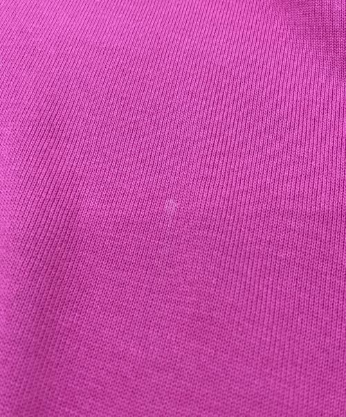 MOGA（モガ）MOGA (モガ) イスラエルギザ綿スキッパーニット ピンク サイズ:2の古着・服飾アイテム