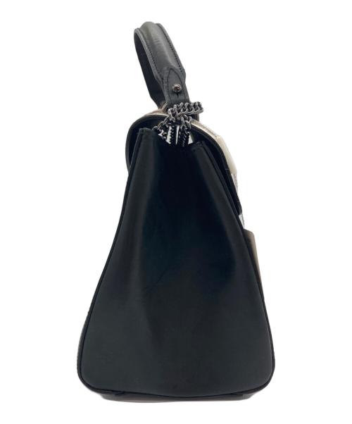 ELISA（エリザ）ELISA (エリザ) ハラコチェーンショルダーバッグ ブラックの古着・服飾アイテム