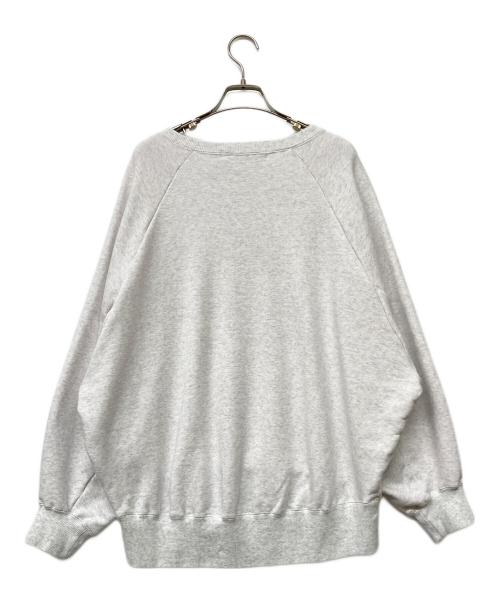 FRAMeWORK（フレームワーク）FRAMeWORK (フレームワーク) Harumi.K (クリハラハルミ) 24SS ロゴスウェット ライトグレー サイズ:Freeの古着・服飾アイテム