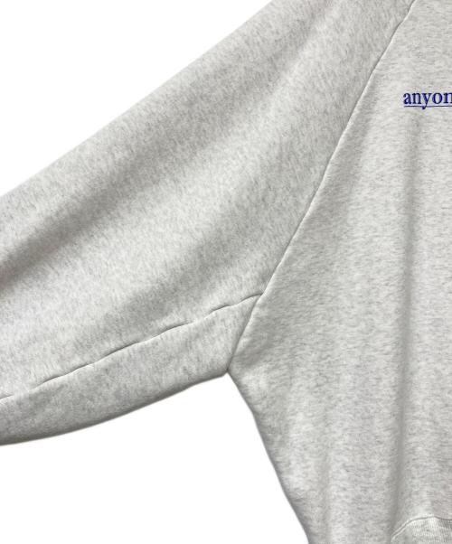 FRAMeWORK（フレームワーク）FRAMeWORK (フレームワーク) Harumi.K (クリハラハルミ) 24SS ロゴスウェット ライトグレー サイズ:Freeの古着・服飾アイテム