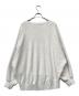 FRAMeWORK (フレームワーク) Harumi.K (クリハラハルミ) 24SS ロゴスウェット ライトグレー サイズ:Free：5000円