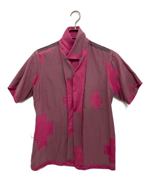 Needles（ニードルズ）Needles (ニードルズ) S/S One-Up Shirt ピンク サイズ:XSの古着・服飾アイテム