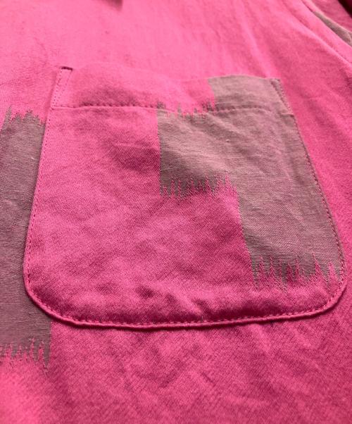 Needles（ニードルズ）Needles (ニードルズ) S/S One-Up Shirt ピンク サイズ:XSの古着・服飾アイテム