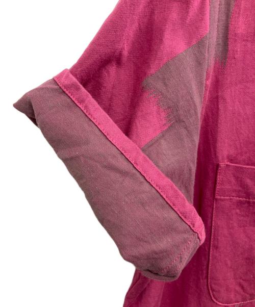Needles（ニードルズ）Needles (ニードルズ) S/S One-Up Shirt ピンク サイズ:XSの古着・服飾アイテム