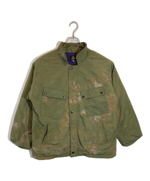 Needles（ニードルズ）Needles (ニードルズ) C.P.Jacket Nylon Tussore Uneven Dye カーキ サイズ:SIZE XSの古着・服飾アイテム