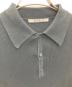 AURALEE (オーラリー) GIZA HIGH GAUGE RIB KNIT POLO ブラック サイズ:SIZE0：7000円